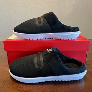 🔥NEW IN BOX🔥Nike Women's Burrow Slipper Black DJ3131 001 Size 7-10 Slippers